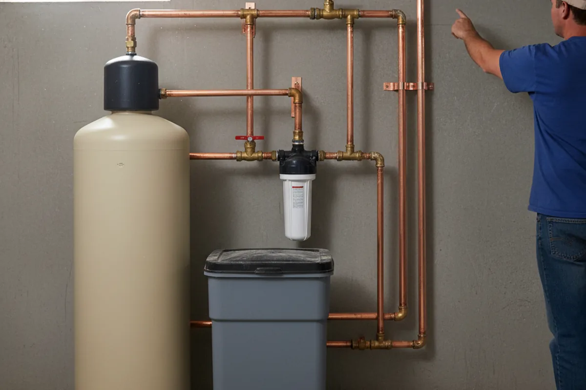 Whole-house water treatment system installed in Galloway